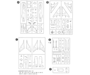 Academy 1/48 Russian Air Force MiG-21PF Fishbed-D