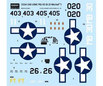 Academy 1/48 USMC PBJ-1D (B-25 Mitchell)