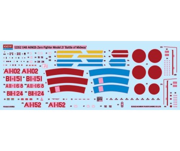 Academy 1/48 A6M2b Zero Fighter Model 21 