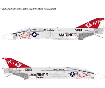 Academy 1/48  USMC F-4J 