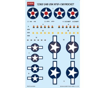 Academy 1/48 USN XF5F-1 Skyrocket