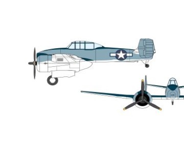 Academy 1/48 USN XF5F-1 Skyrocket