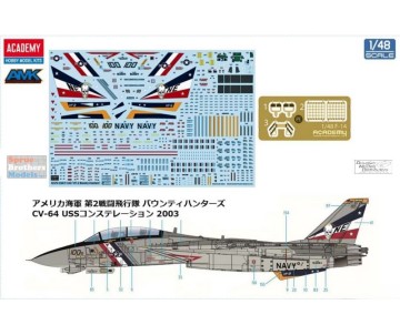 Academy 1/48 F-14D “VF-2 Bounty Hunters” - AMK