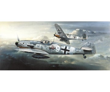 Academy 1/72 MESSERSCHMITT BF109G-6