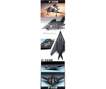 Academy 1/72 F-117A STEALTH FIGHTER/BOMBER