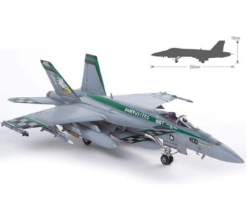 Academy 1/72 USN F/A-18E 