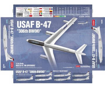 Academy 1/144 USAF B-47 