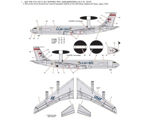 Academy 1/144 USAF E-3G Sentry 