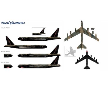 Academy 1/144 B-52D Stratofortress