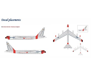 Academy 1/144 B-52D Stratofortress