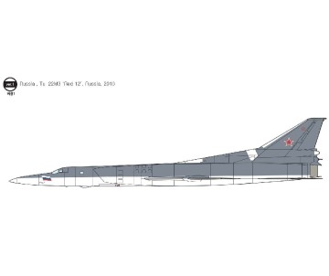 Academy 1/144 Russian Air Force Tu-22M3 Backfire C from Minicraft tooling