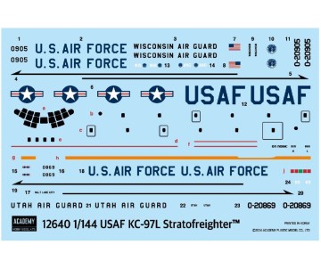 Academy 1/144 USAF KC-97L Stratofreighter