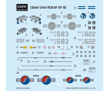 Academy 1/144 ROKAF KF-5E