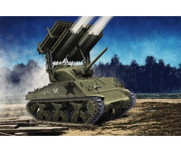 Academy 1/35 M4A3 Sherman W/ T34 