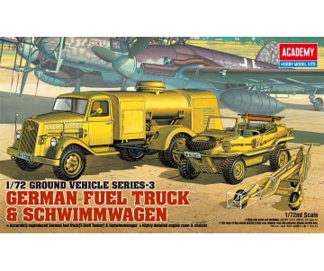 Academy 1/72 GERMAN FUELTANK & SHIWIMM