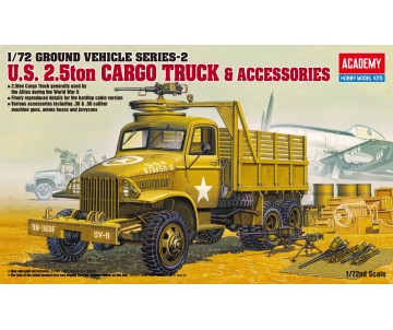 Academy 1/72 US CARGOTRUCK & ACCESSORY