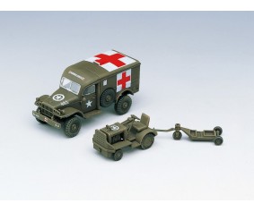 Academy 1/72 US AMBULANCE & TRACTOR