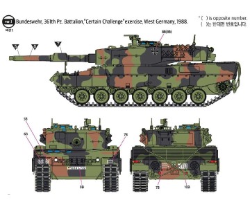 Academy 1/72 German Army Leopard 2A4