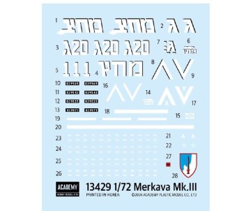 Academy 1/72 Merkava Mk. III