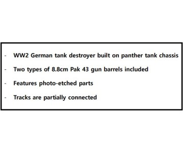 Academy 1/35 German Sd.kfz.173 Jagdpanther Ausf.G1