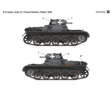 Academy 1/35 German Panzer I & Motorcycle