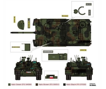 Academy 1/35 Polish Land Forces K2GF