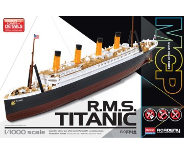 Academy 1/1000 RMS Titanic