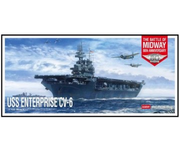 Academy 1/700 USS CV-6 Enterprise 