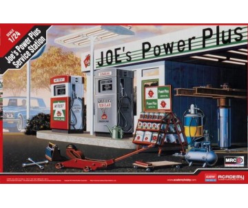 Academy 1/24 Joe's Power Plus Gas Service Station