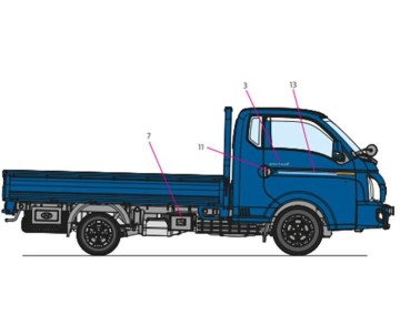 Academy 1/24 PORTER II Cargo Truck