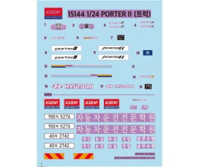 Academy 1/24 PORTER II Cargo Truck