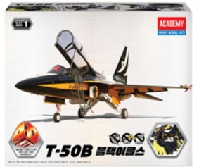 Academy T-50B Black Eagles 4D Model Kit (Korean Packaging and Instruction Manual)