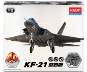 Academy KF-21 Boramae 4D Model Kit (Korean Packaging and Instruction Manual)
