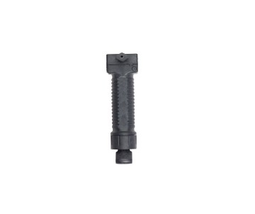ASG Front Grip w/ Bipod, Fiber, Black