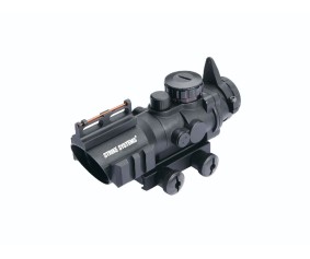 STRIKE Scope, 4x32, red/green cross sight, w.fibreoptics