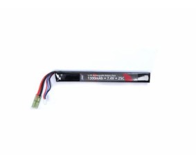 STRIKE Battery, 7,4V 1300 mAh, LI-PO, single stick STRIKE Battery, 7,4V 1300 mAh, LI-PO, single stick