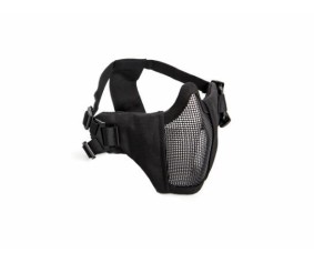 ASG Mesh Mask, Cheek Pad, Metal Front, Lower Half - Black