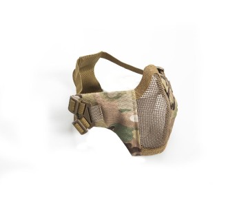 ASG Mesh Mask, Cheek Pad, Metal Front, Lower Half - Multicam