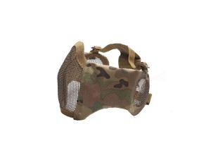 ASG Mesh Mask, Ear Protection, Metal, Lower Half - Multicam