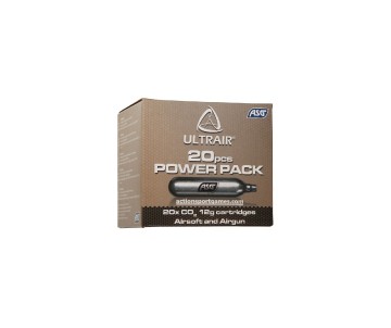 ASG Ultrair 12g CO2 cylinders (20 pcs)