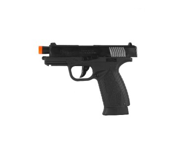 ASG Bersa BP9CC Airsoft gun, co2 blowback spring loaded, Metal slide, Black color 