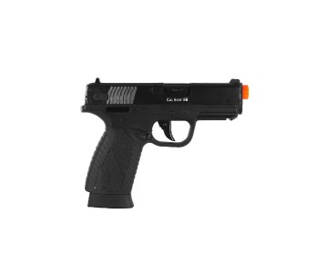 ASG Bersa BP9CC Airsoft gun, co2 blowback spring loaded, Metal slide, Black color 