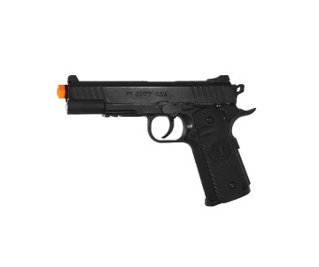 ASG STI® Duty One Airsoft gun, co2 blowback, spring loaded, Black color 