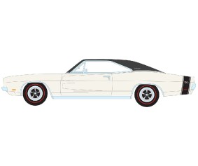 American Muscle 1969 Dodge Charger R/T - W1 White