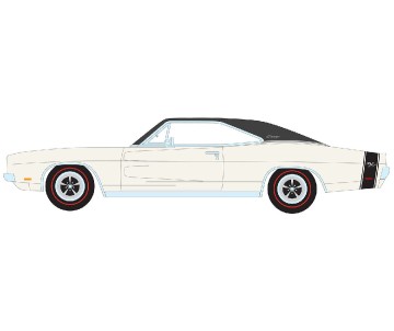 American Muscle 1969 Dodge Charger R/T - W1 White