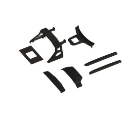 Arrma Roll Hoop, Scuttle & Grille Set - BIG ROCK