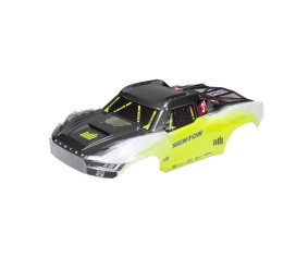 Arrma SENTON 4X4 Clipless Painted Decaled Trimmed Body - Yellow
