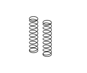 Arrma Shock Springs: 80mm 0.402N/mm (2.30lb/in) (2)