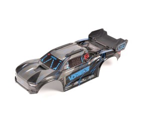 Arrma VORTEKS 2WD Painted Decaled Trimmed Body Set - Hidden Body Mount (Blue/Black) Arrma VORTEKS 2WD Painted Decaled Trimmed Body Set - Hidden Body Mount (Blue/Black)