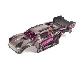 Arrma VORTEKS 2WD Painted Decaled Trimmed Body Set - Hidden Body Mount (Pink/Black) Arrma VORTEKS 2WD Painted Decaled Trimmed Body Set - Hidden Body Mount (Pink/Black)